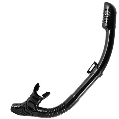 Dry Snorkel Tube Easy Breath Scuba Diving Splash Guard Top Valve Swimming Underwater Equipment for Adults Kids Men Women Youth