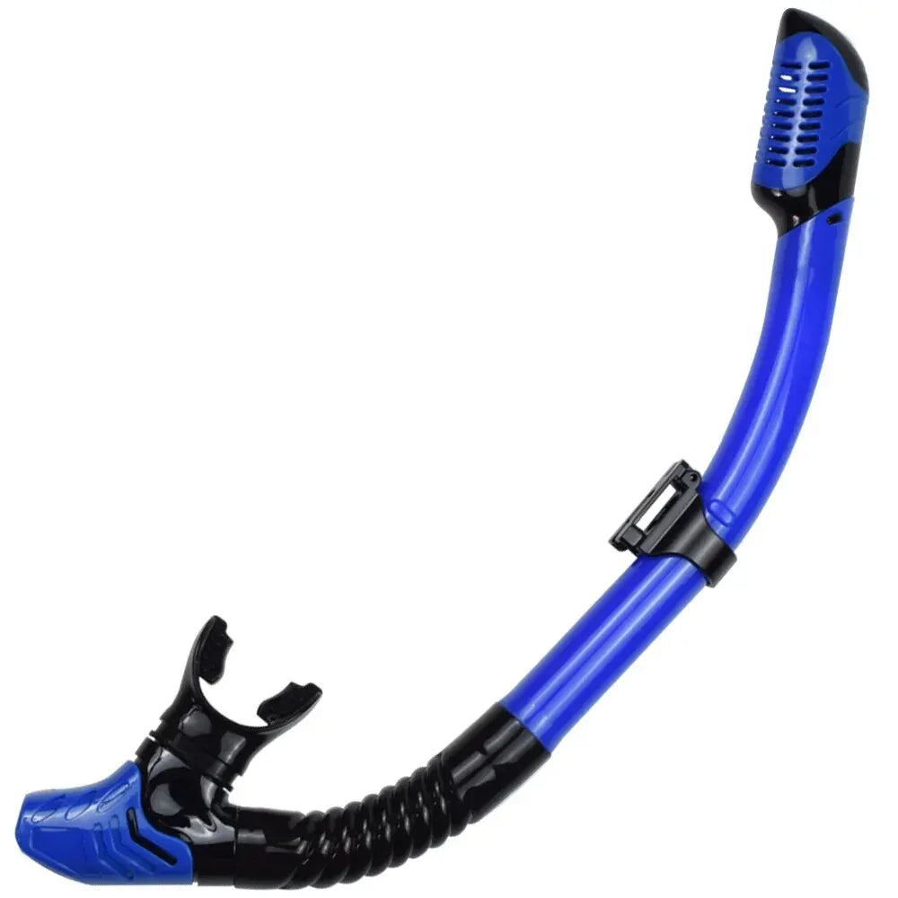Dry Snorkel Tube Easy Breath Scuba Diving Splash Guard Top Valve Swimming Underwater Equipment for Adults Kids Men Women Youth