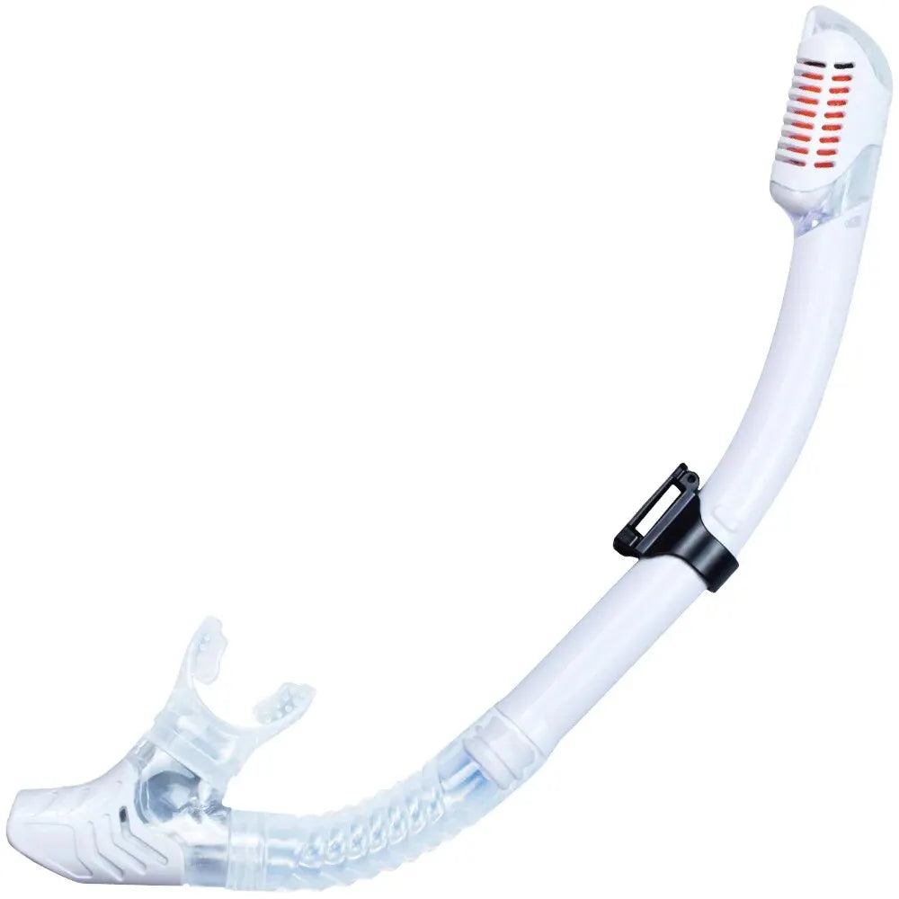Dry Snorkel Tube Easy Breath Scuba Diving Splash Guard Top Valve Swimming Underwater Equipment for Adults Kids Men Women Youth