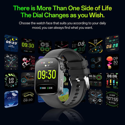 Foom S4 1.91'' Large Screen Smart Watches for Men Women, 100+ Sports Modes Fitness Tracker, Heart Rate/Blood Oxygen/Sleep Monitor, BT5.2 IP67 Waterproof, Compatible with Android & Ios